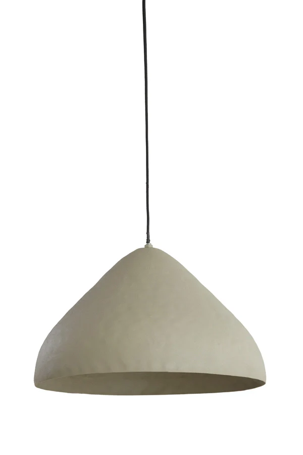 Light & Living Hanglamp Elimo Mat Lichtgrijs Ø40cm - Afbeelding 2