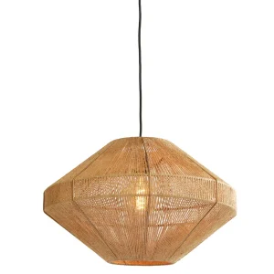 Light & Living Hanglamp Mallow Jute Naturel
