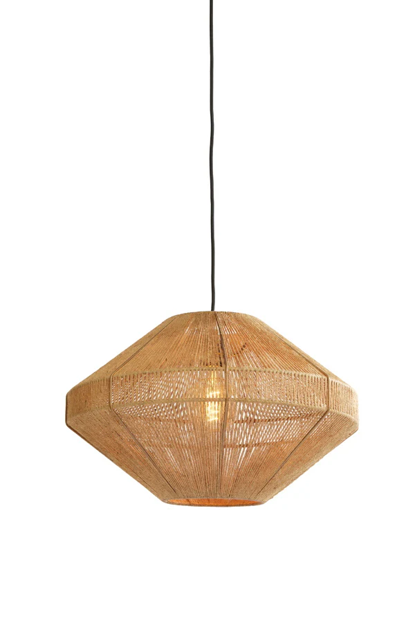 Light & Living Hanglamp Mallow Jute Naturel - Afbeelding 2