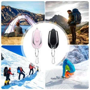 PocketPower™ | Draagbare Sleutelhanger Power Bank voor Elke Situatie!