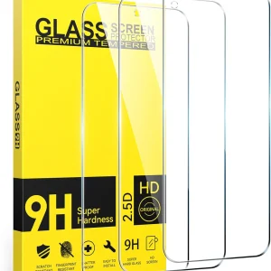 3x Screenprotector - Xiaomi Redmi Note 13 4G/5G – 9H Glas - Krasvrij