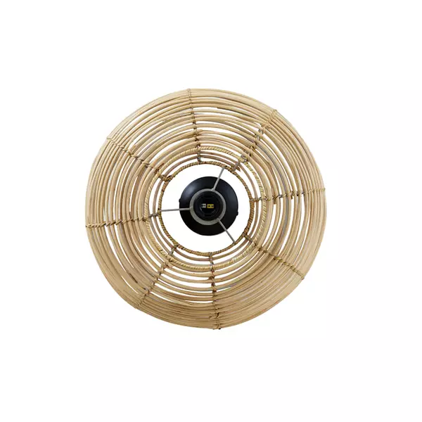 Light & Living Wandlamp Milan – Naturel Rotan – Ø 40 cm – E27 - Afbeelding 5