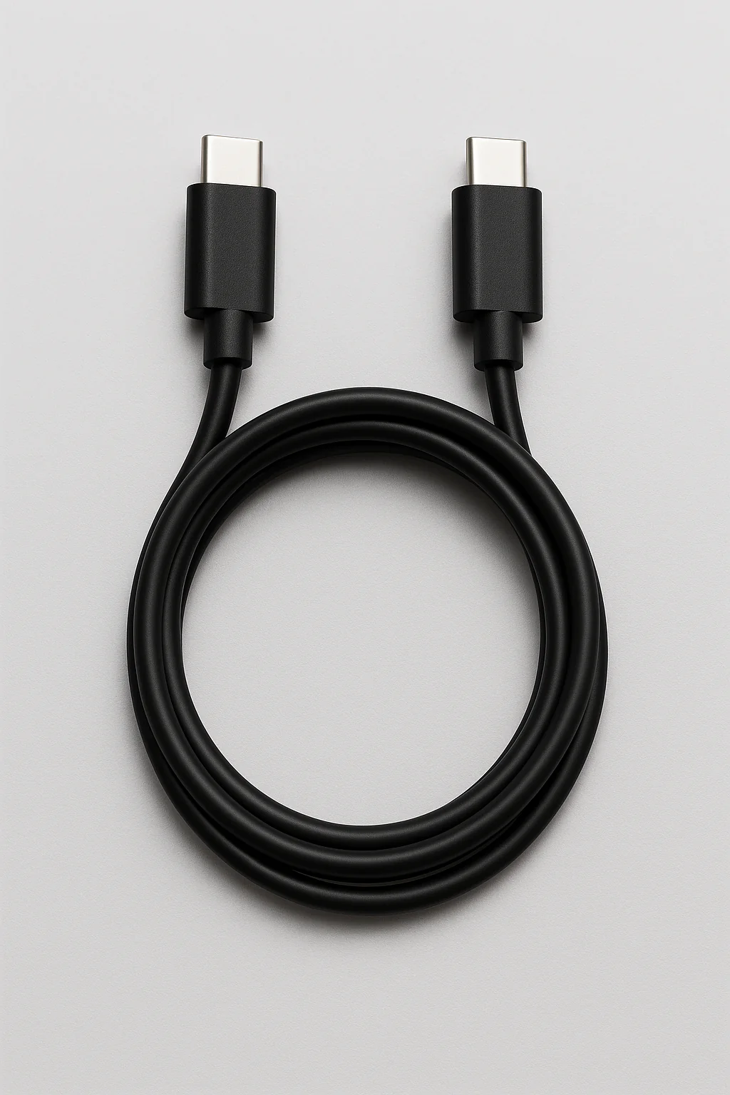 USB-C naar USB-C Kabel - Fast Charge - 1m - Zwart - Afbeelding 3