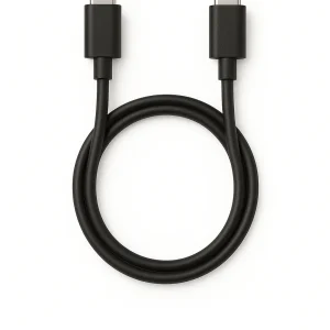 USB-C naar USB-C Kabel - Fast Charge - 1m - Zwart