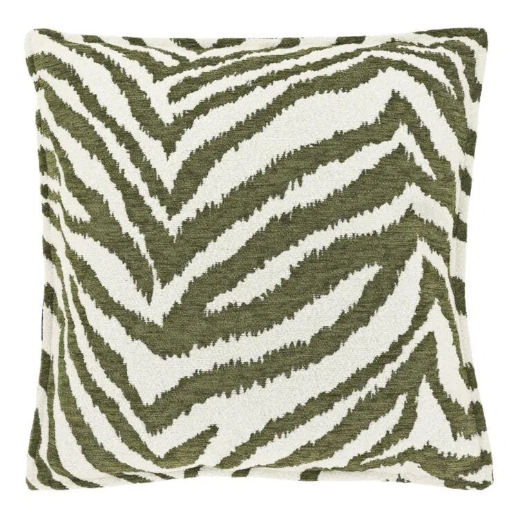 Zebra Sierkussenhoes 45×45 cm – Textuur Design - Afbeelding 4