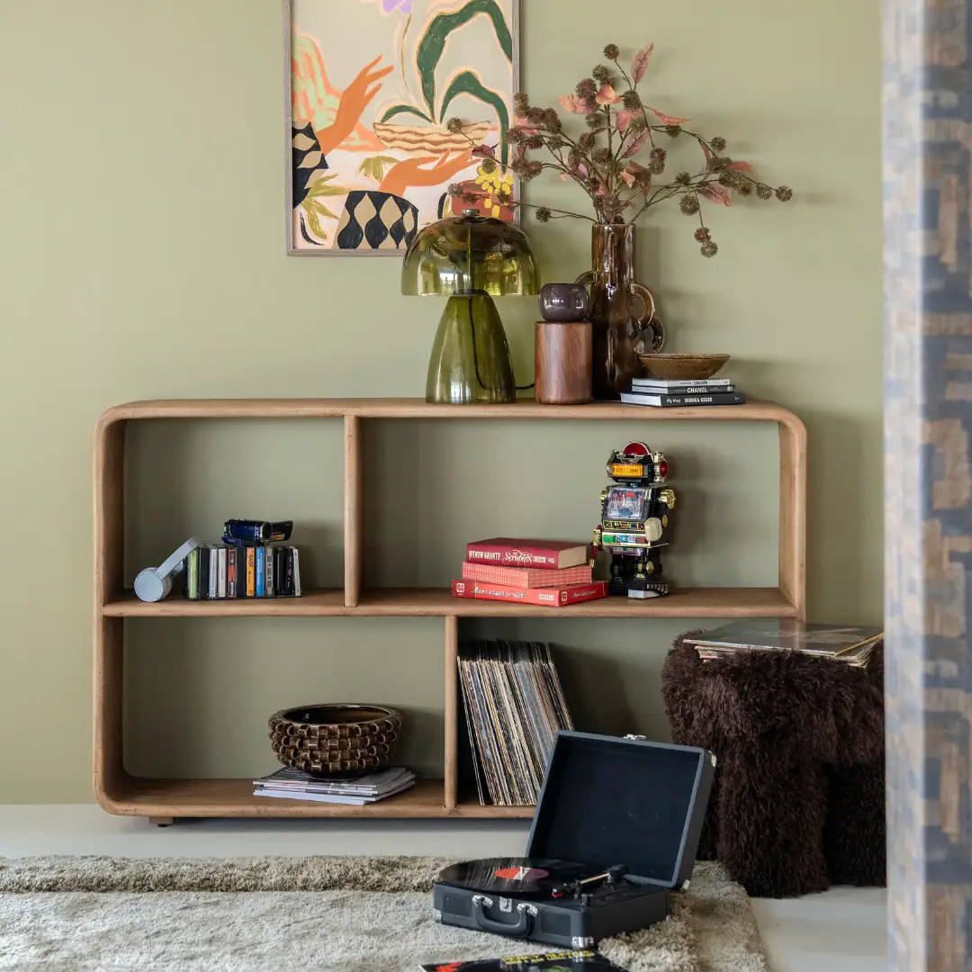 By-Boo Rigato – Luxe Mangohouten Dressoir - Afbeelding 2