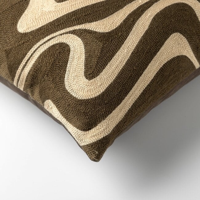 Sierkussen Military Olive - Afbeelding 3