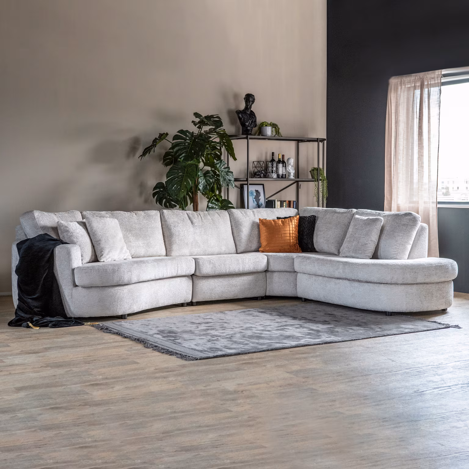 SEVN Hoekbank Soof kleur Beige