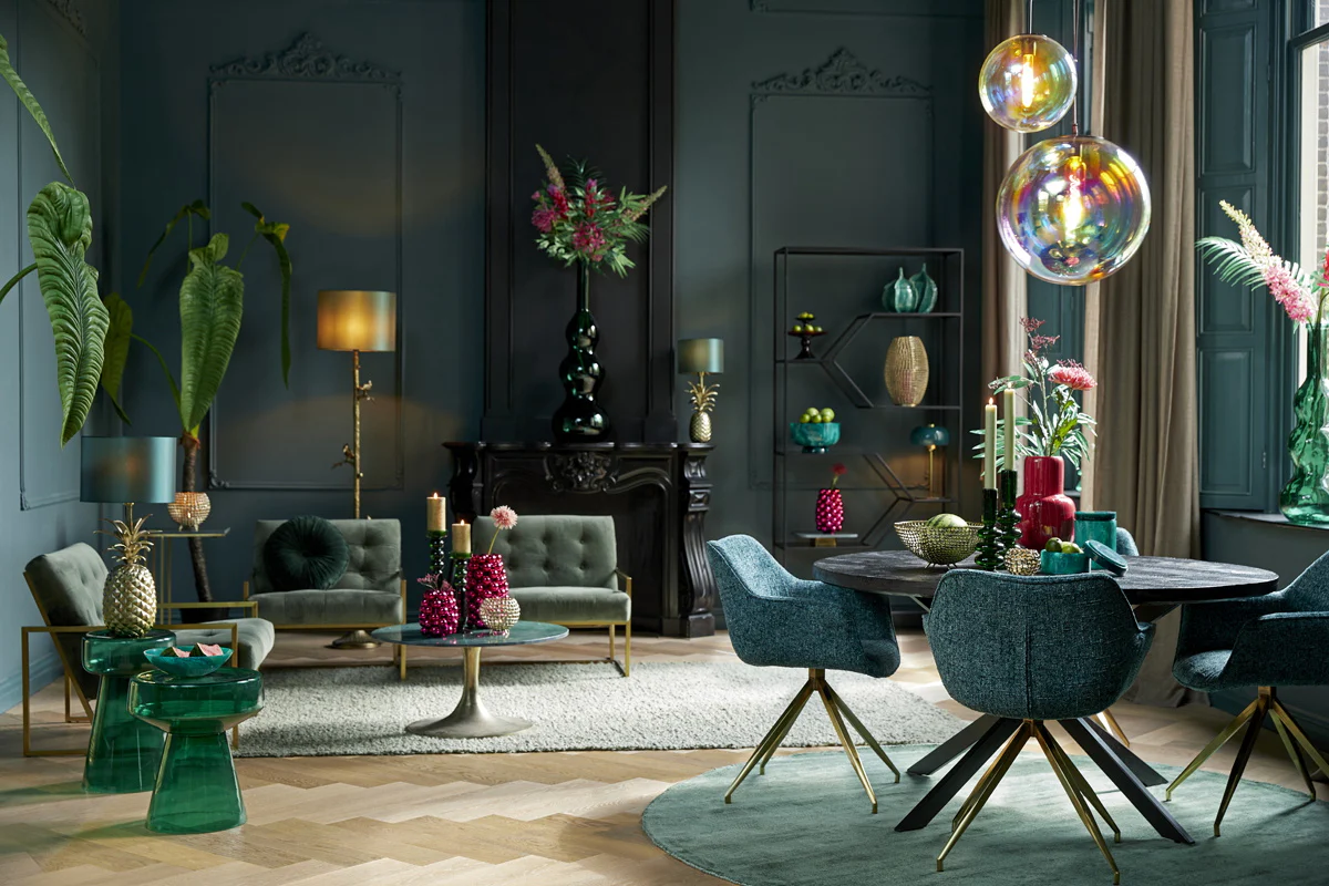 Light & Living Hanglamp Medina Glas - Afbeelding 9