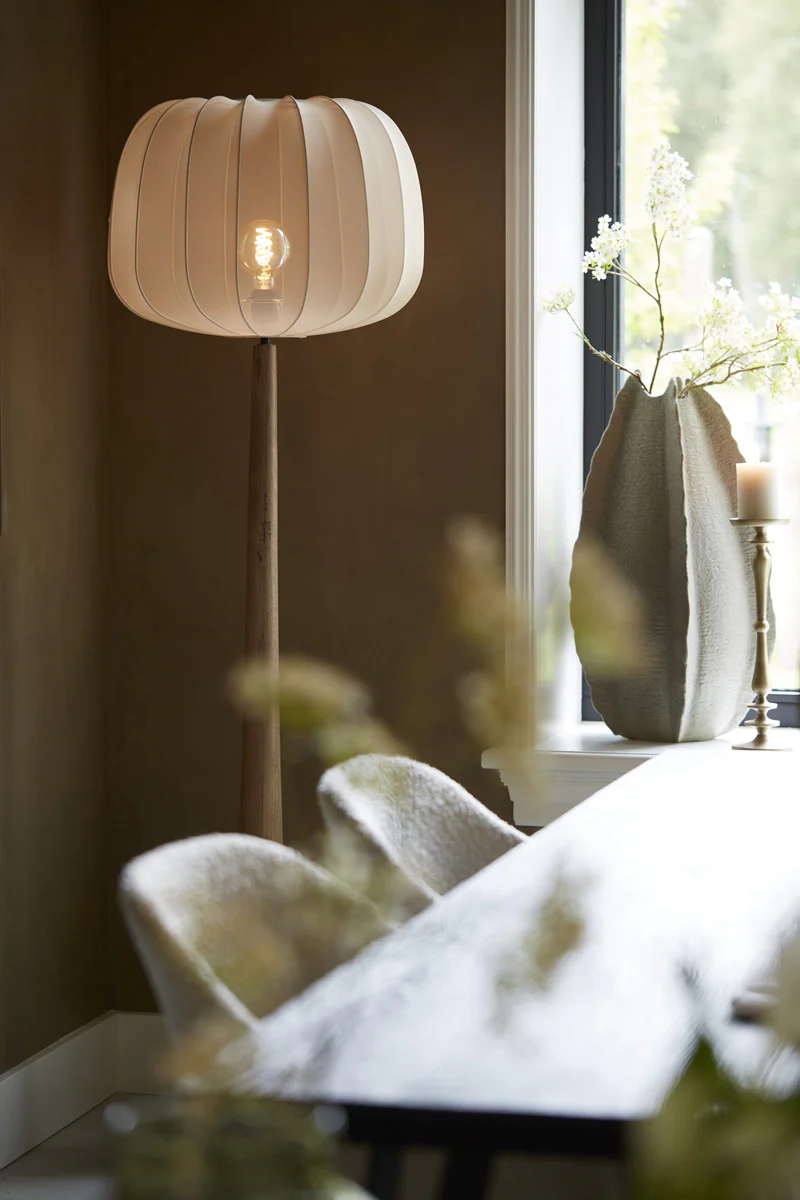 Light & Living Lampenkap Plumeria Zand - Afbeelding 4