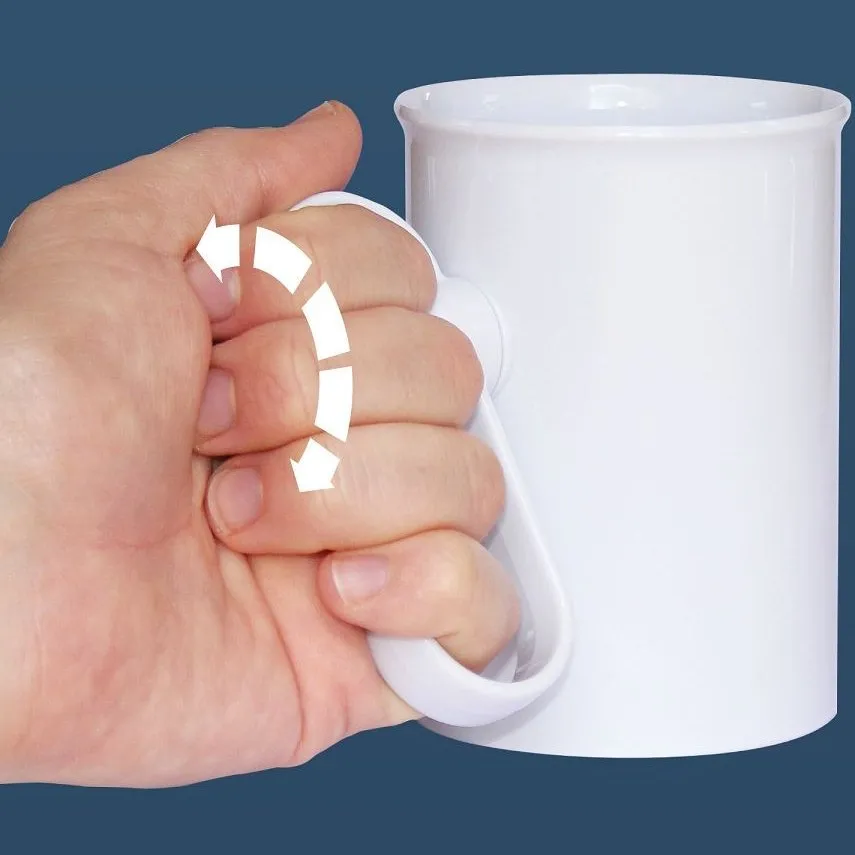 Drinkbeker - Draaibaar Handvat - Ideaal voor Trillen - Tremoren - Afbeelding 7