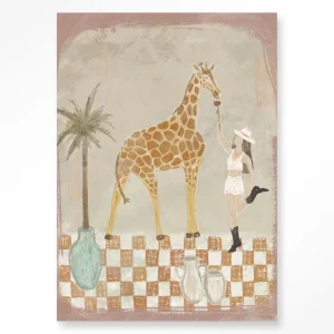 Feeding Rose - Moderne Wanddecoratie | Artprint, Glass Art & Wandkleed