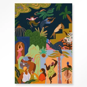 Fiesta - Moderne Wanddecoratie | Artprint, Glass Art & Wandkleed