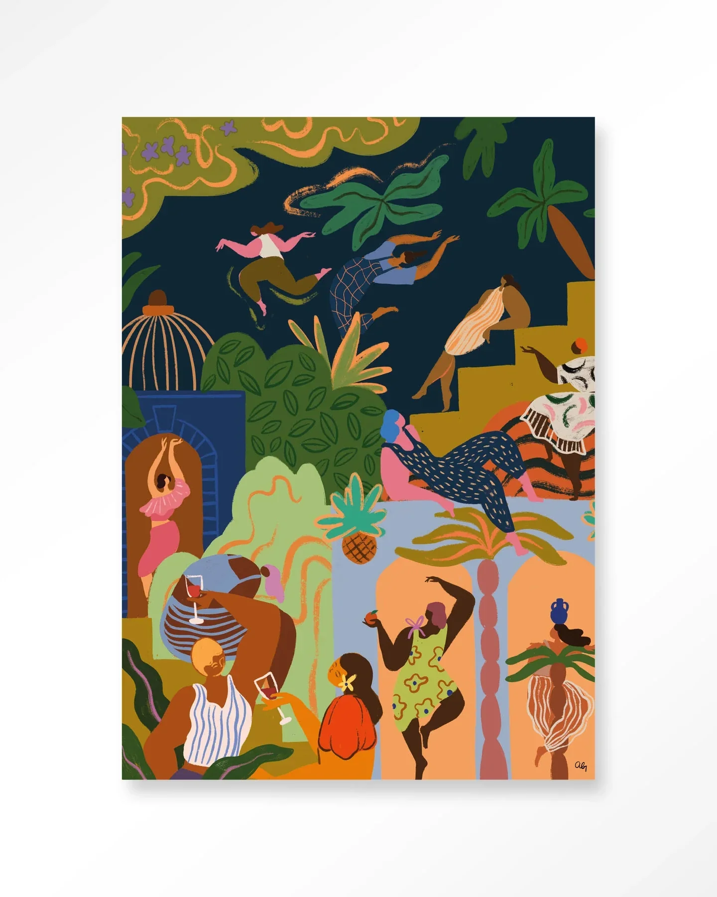 Fiesta - Moderne Wanddecoratie | Artprint, Glass Art & Wandkleed