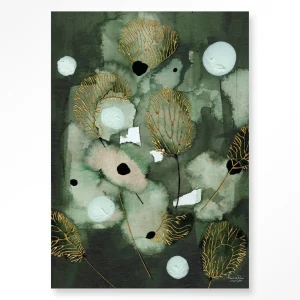 Forest Flower - Moderne Wanddecoratie | Artprint, Glass Art & Wandkleed