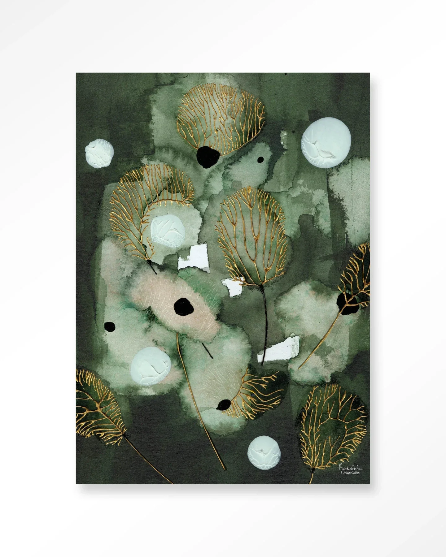 Forest Flower - Moderne Wanddecoratie | Artprint, Glass Art & Wandkleed - Afbeelding 2