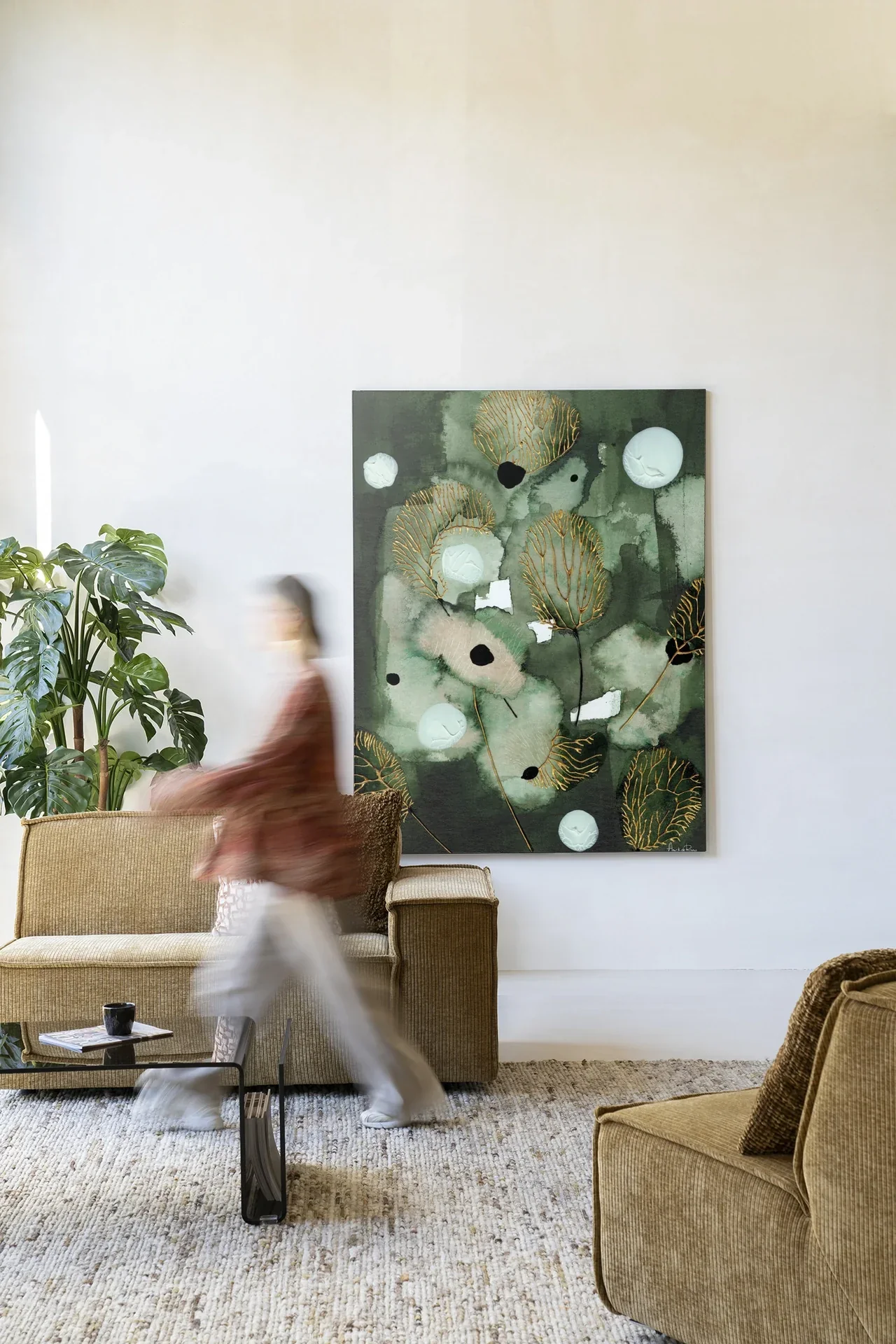 Forest Flower - Moderne Wanddecoratie | Artprint, Glass Art & Wandkleed - Afbeelding 8