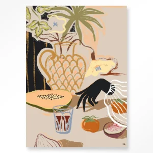 Fruitful Spread - Moderne Wanddecoratie | Artprint, Glass Art & Wandkleed