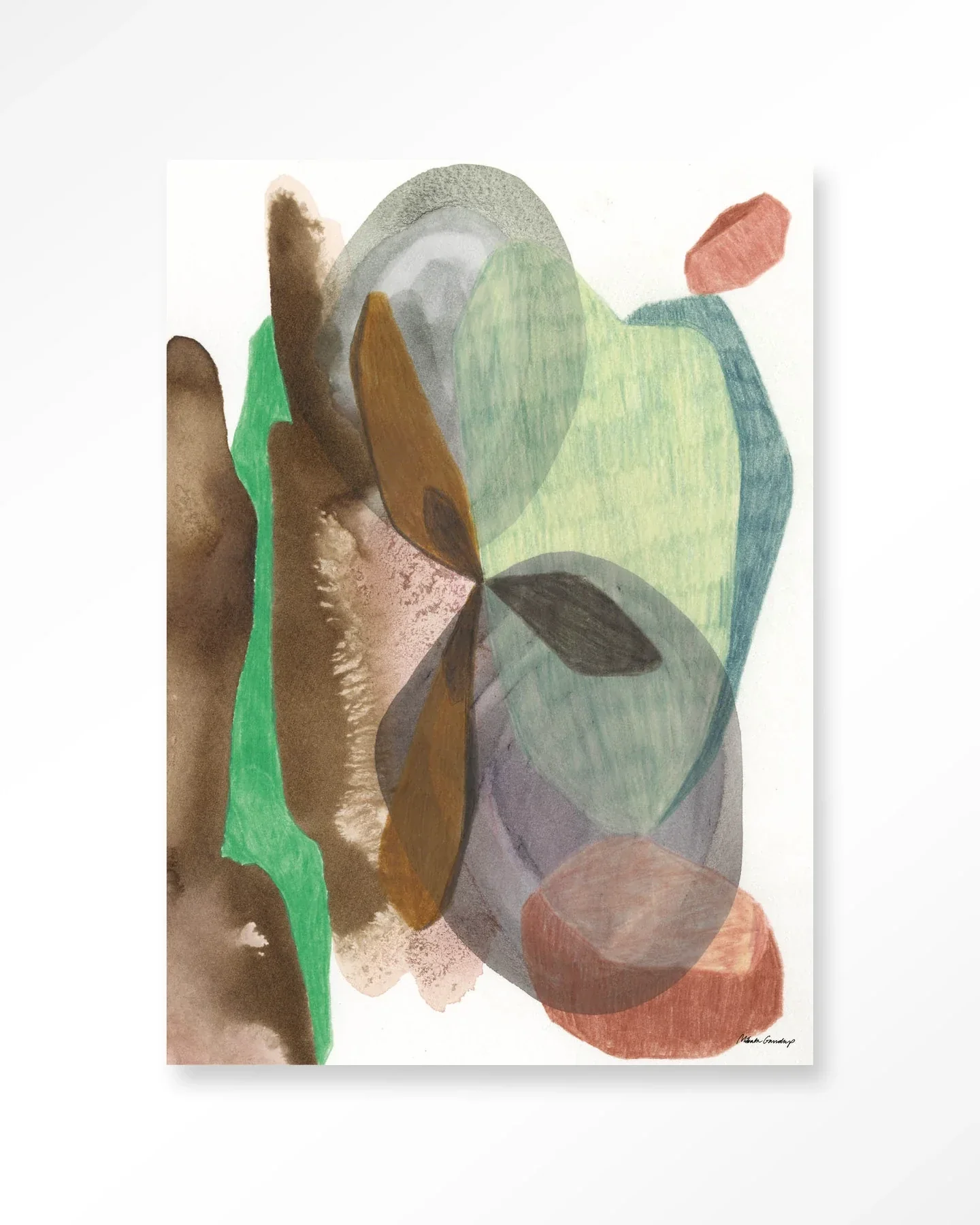 Grounding - Moderne Wanddecoratie | Artprint, Glass Art & Wandkleed - Afbeelding 2