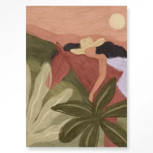 Horse Sunset - Moderne Wanddecoratie | Artprint, Glass Art & Wandkleed