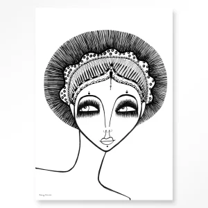 Leyla - Moderne Wanddecoratie | Artprint, Glass Art & Wandkleed