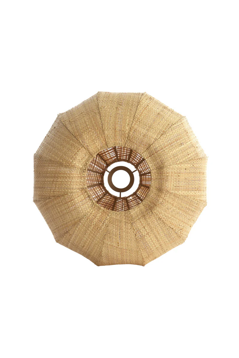 Light & Living Lampenkap Rafika Raffia - Afbeelding 4