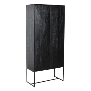 Wandkast Onyx Zwart 2-Deurs PTMD