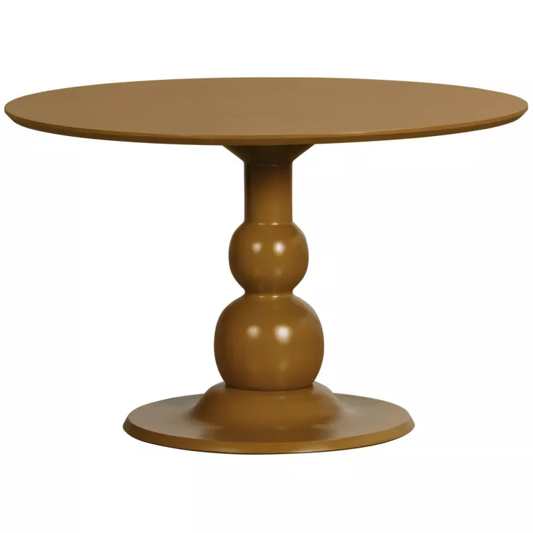 WOOOD Exclusive Blanco eettafel Ø120 honing geel - Afbeelding 2