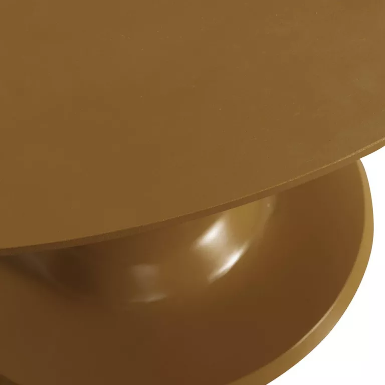 WOOOD Exclusive Blanco eettafel Ø120 honing geel - Afbeelding 5