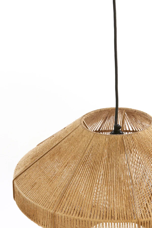 Light & Living Hanglamp Mallow Jute Naturel - Afbeelding 7