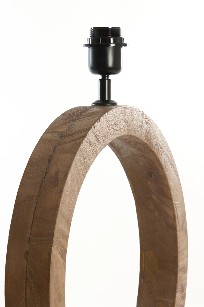 Light & Living Lampvoet Tinar Mangohout - Afbeelding 5