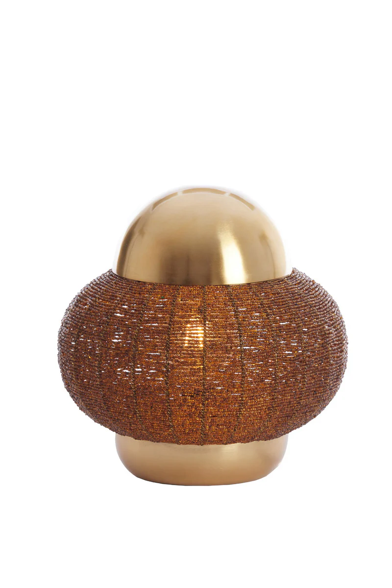 Light & Living Tafellamp Cetara Kralen - Afbeelding 3